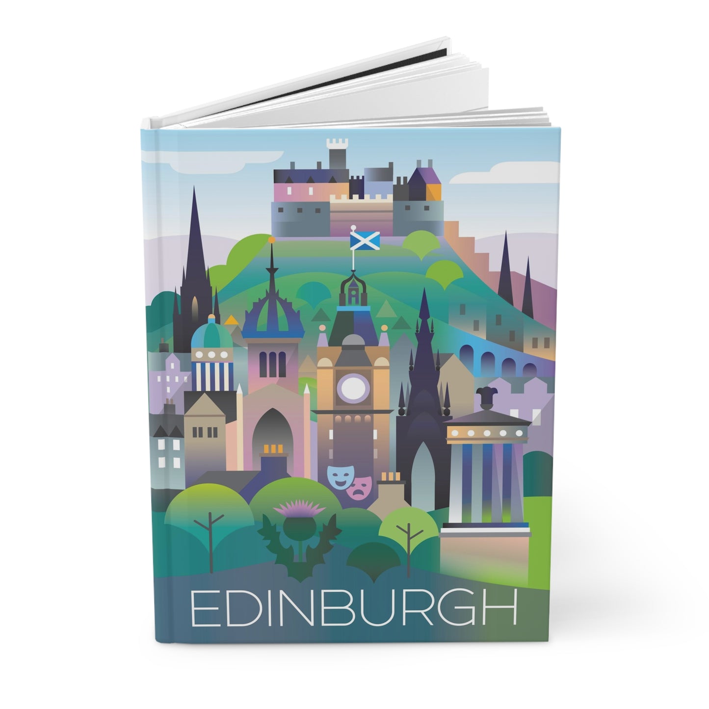 Edinburgh Hardcover-Tagebuch