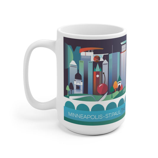 MINNEAPOLIS-ST. PAUL 11 OZ OR 15 OZ CERAMIC MUG