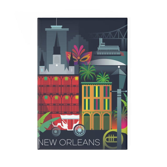 NEW ORLEANS REFRIGERATOR MAGNET