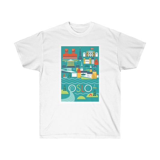 OSLO Unisex-T-Shirt aus ultra-Baumwolle