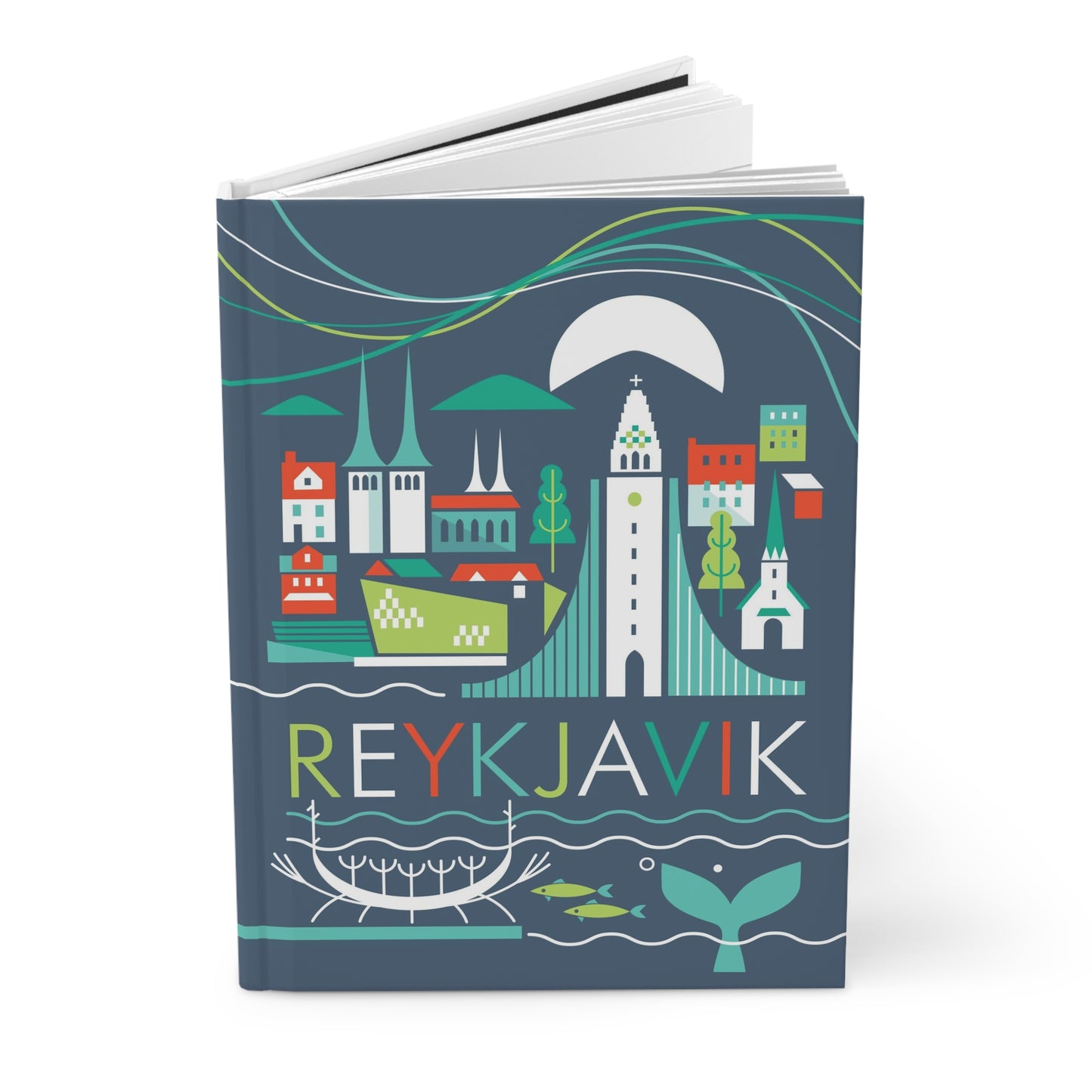 Reykjavik Hardcover Journal Matte