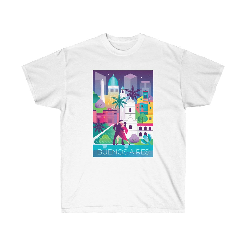 BUENOS AIRES UNISEX ULTRA COTTON TEE
