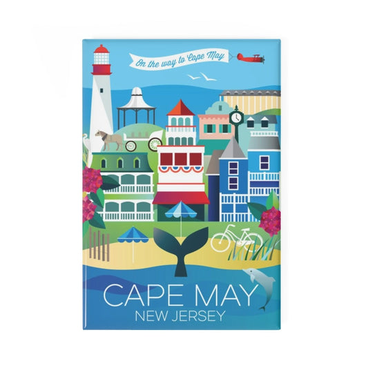 CAPE MAY REFRIGERATOR MAGNET