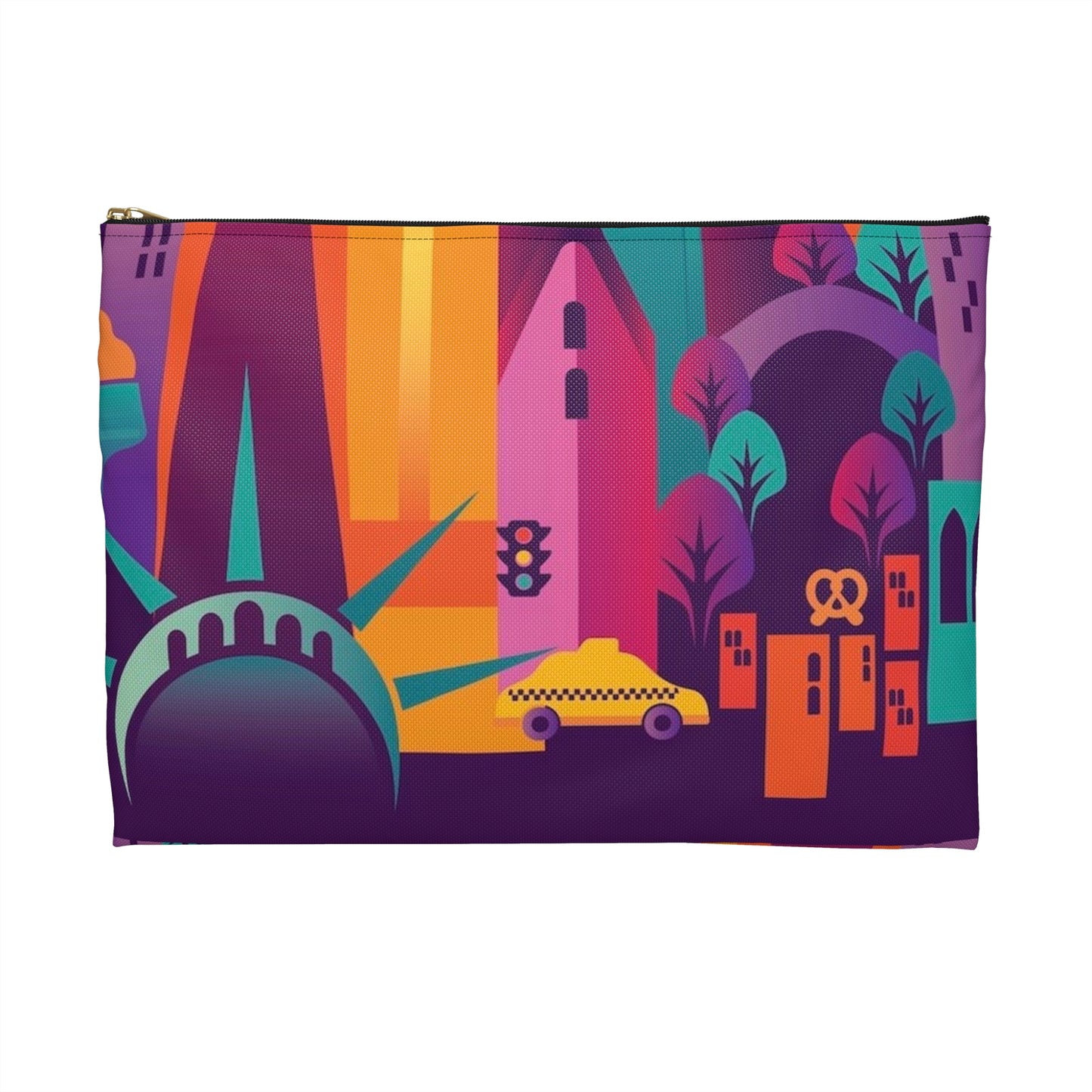 Pochette zippée New York