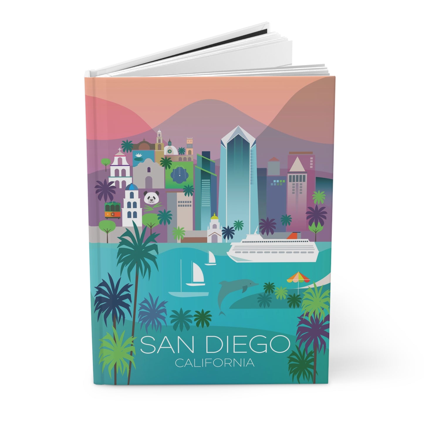 San Diego Hardcover Journal