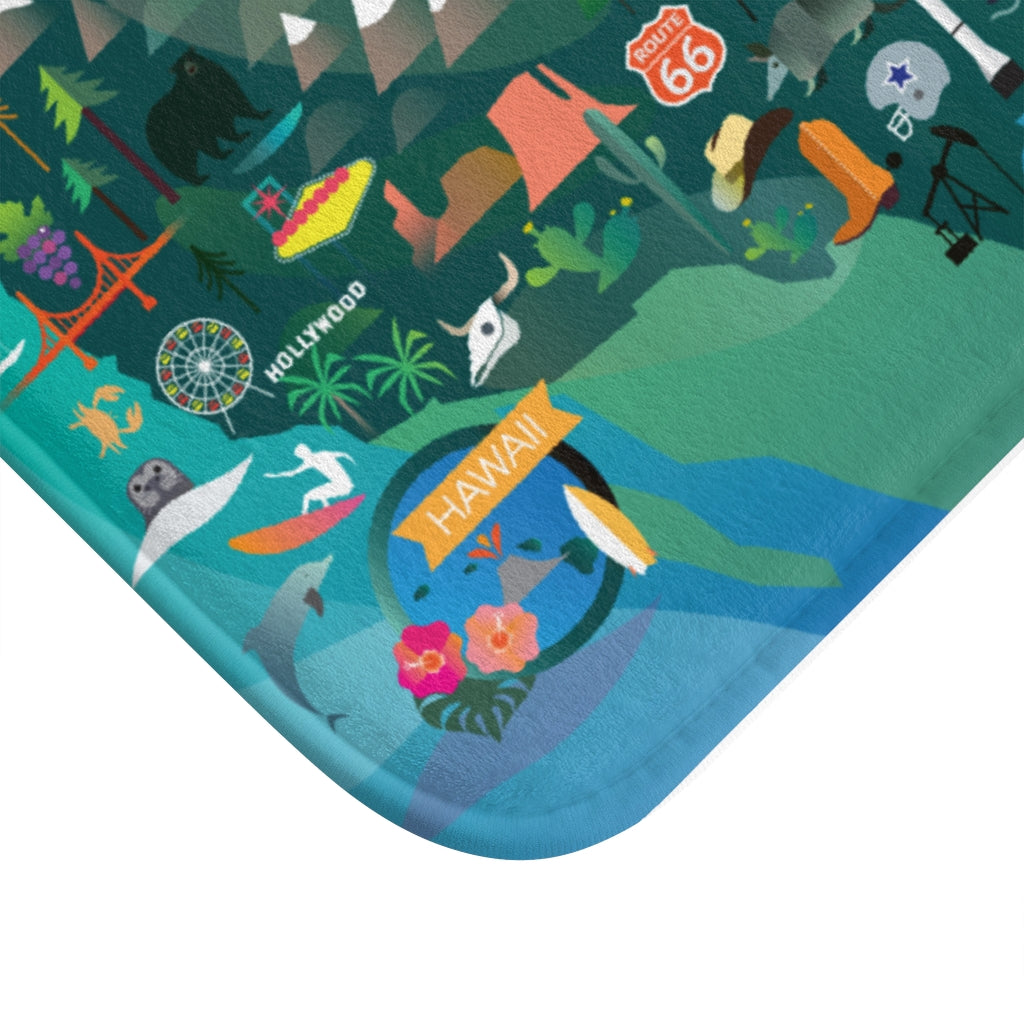 USA BATH MAT