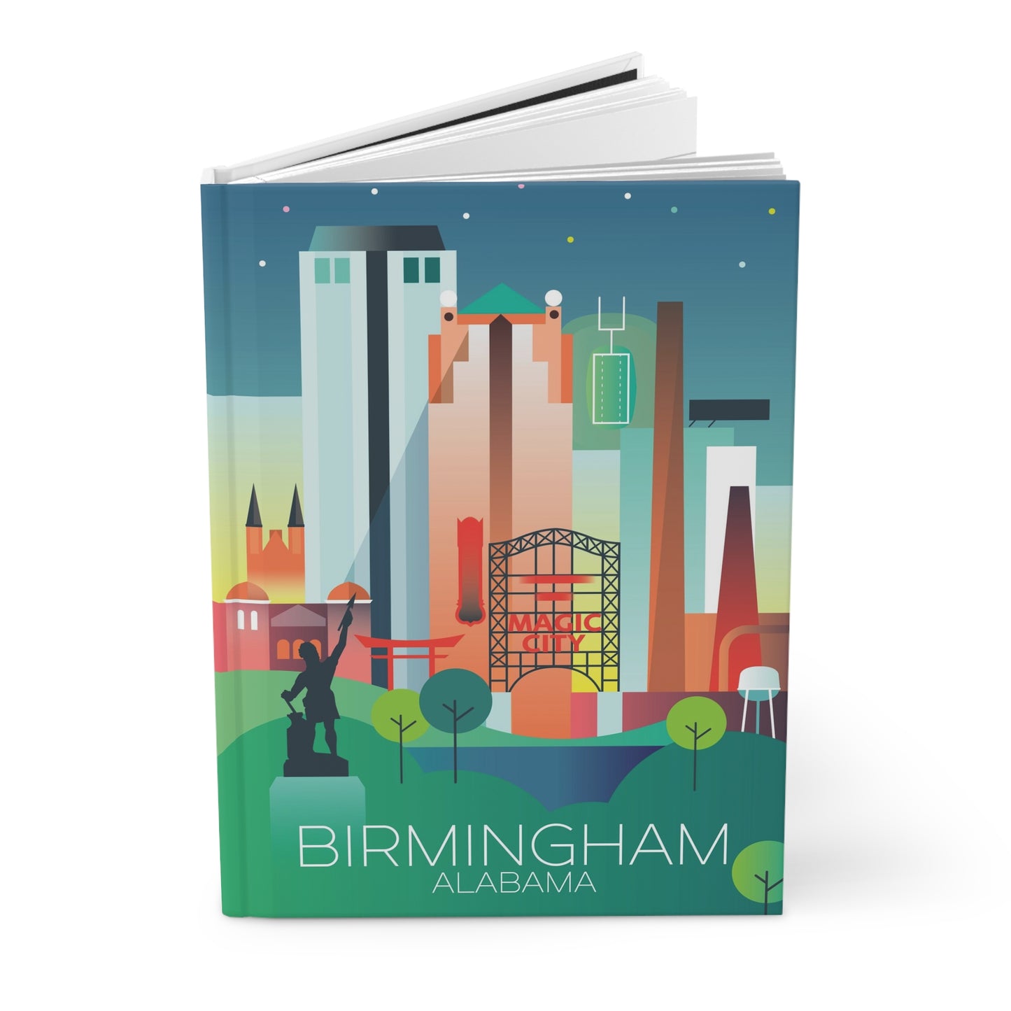 Birmingham Carnet cartonné