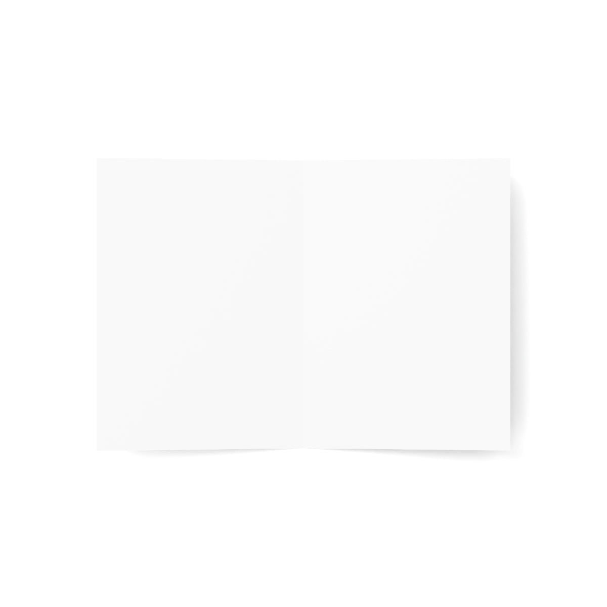 Cartes de notes mates pliées Florence + enveloppes (10 pièces)