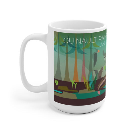 QUINAULT RAINFOREST 15 OZ CERAMIC MUG