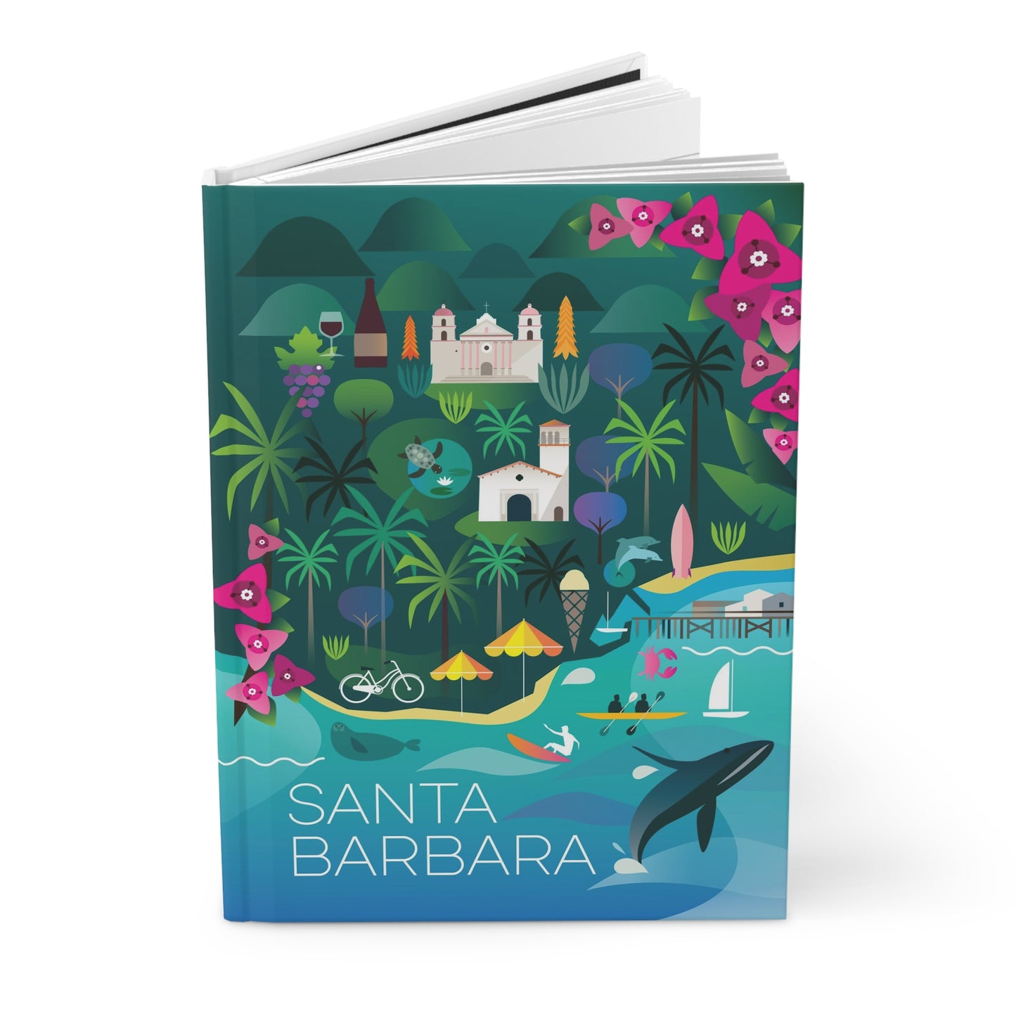 Santa Barbara Hardcover Journal