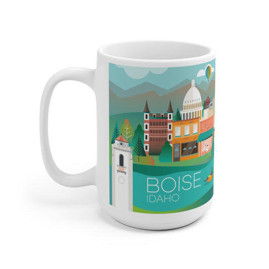 TASSE EN CÉRAMIQUE BOISE 11 OZ OU 15 OZ