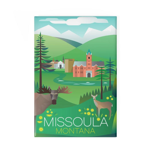 MISSOULA REFRIGERATOR MAGNET