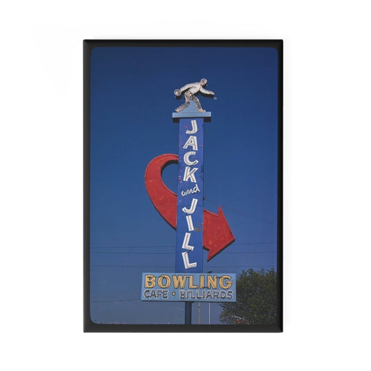 Jack & Jill Bowling Magnet