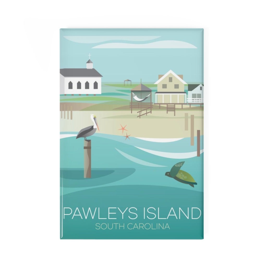 PAWLEYS ISLAND REFRIGERATOR MAGNET