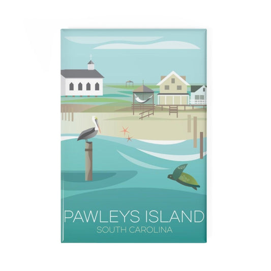 PAWLEYS ISLAND REFRIGERATOR MAGNET