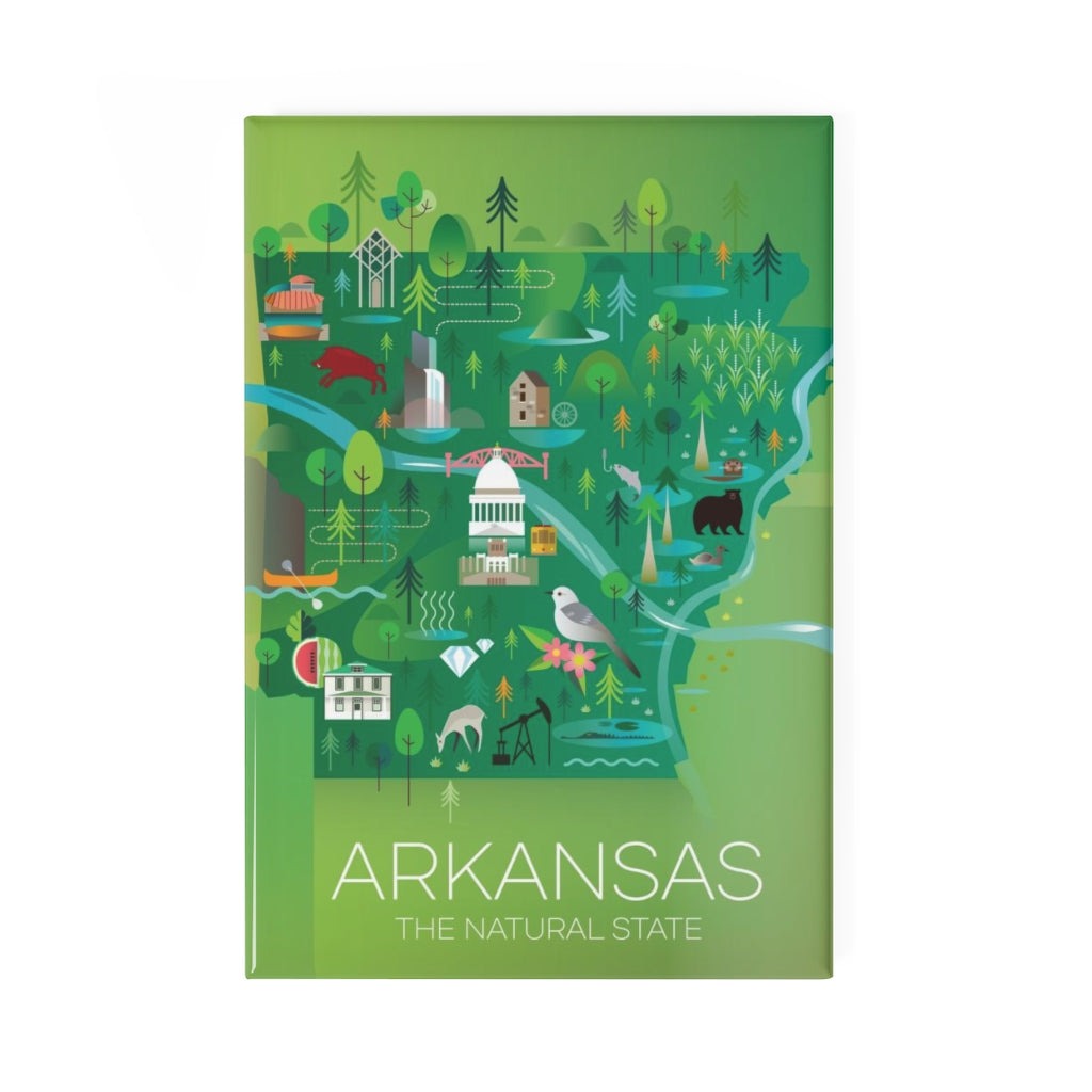 ARKANSAS REFRIGERATOR MAGNET