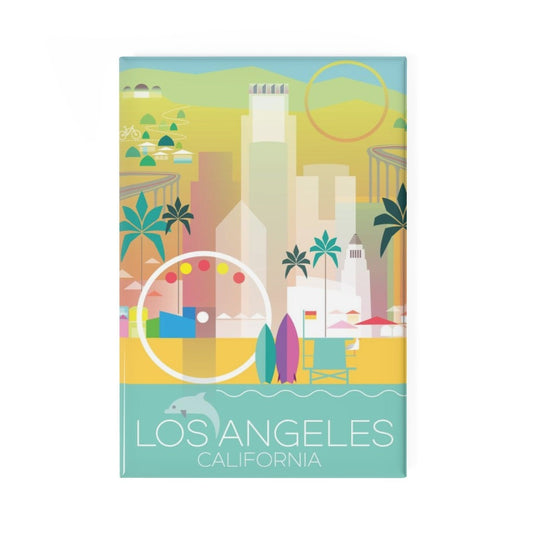 LOS ANGELES REFRIGERATOR MAGNET