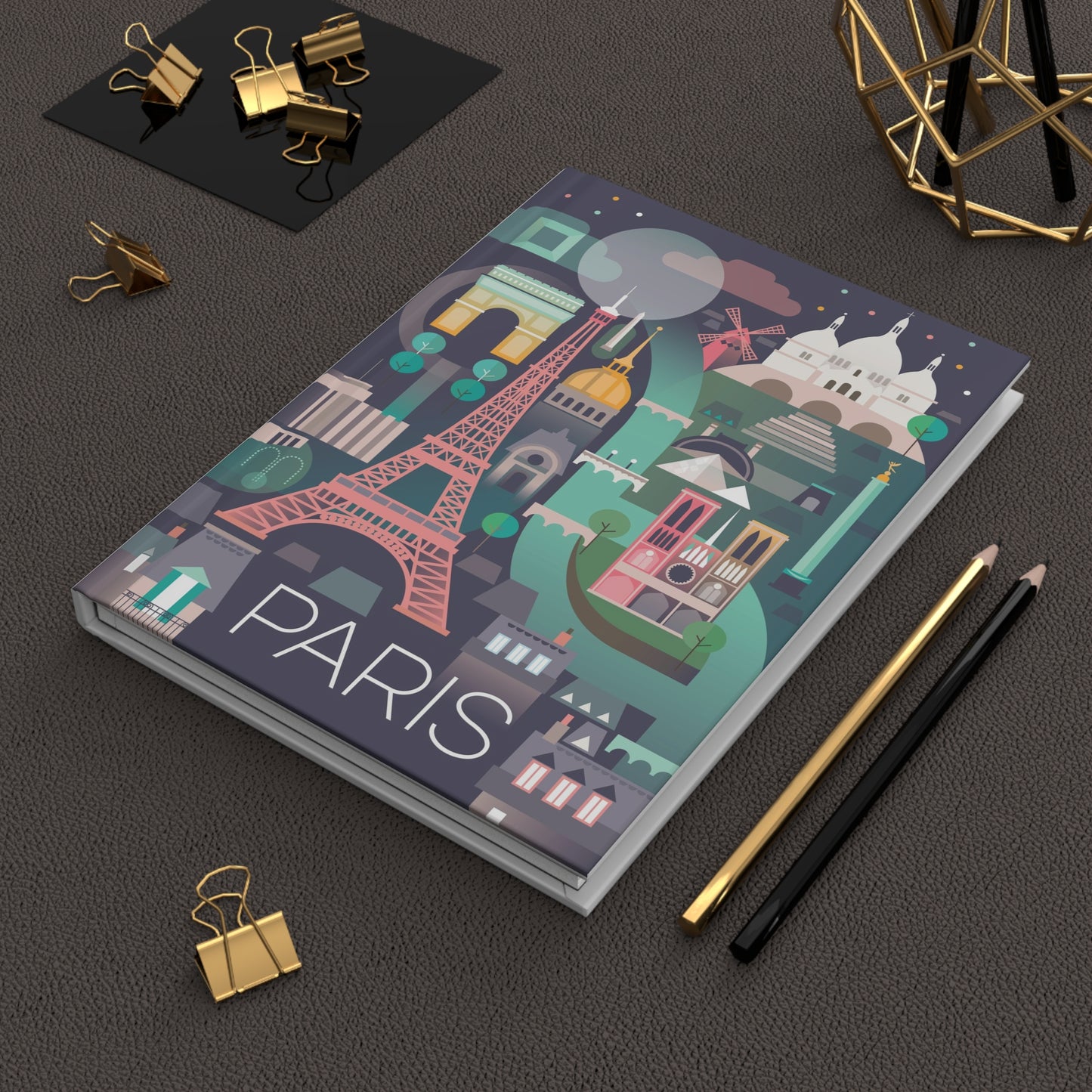 Paris Hardcover Journal