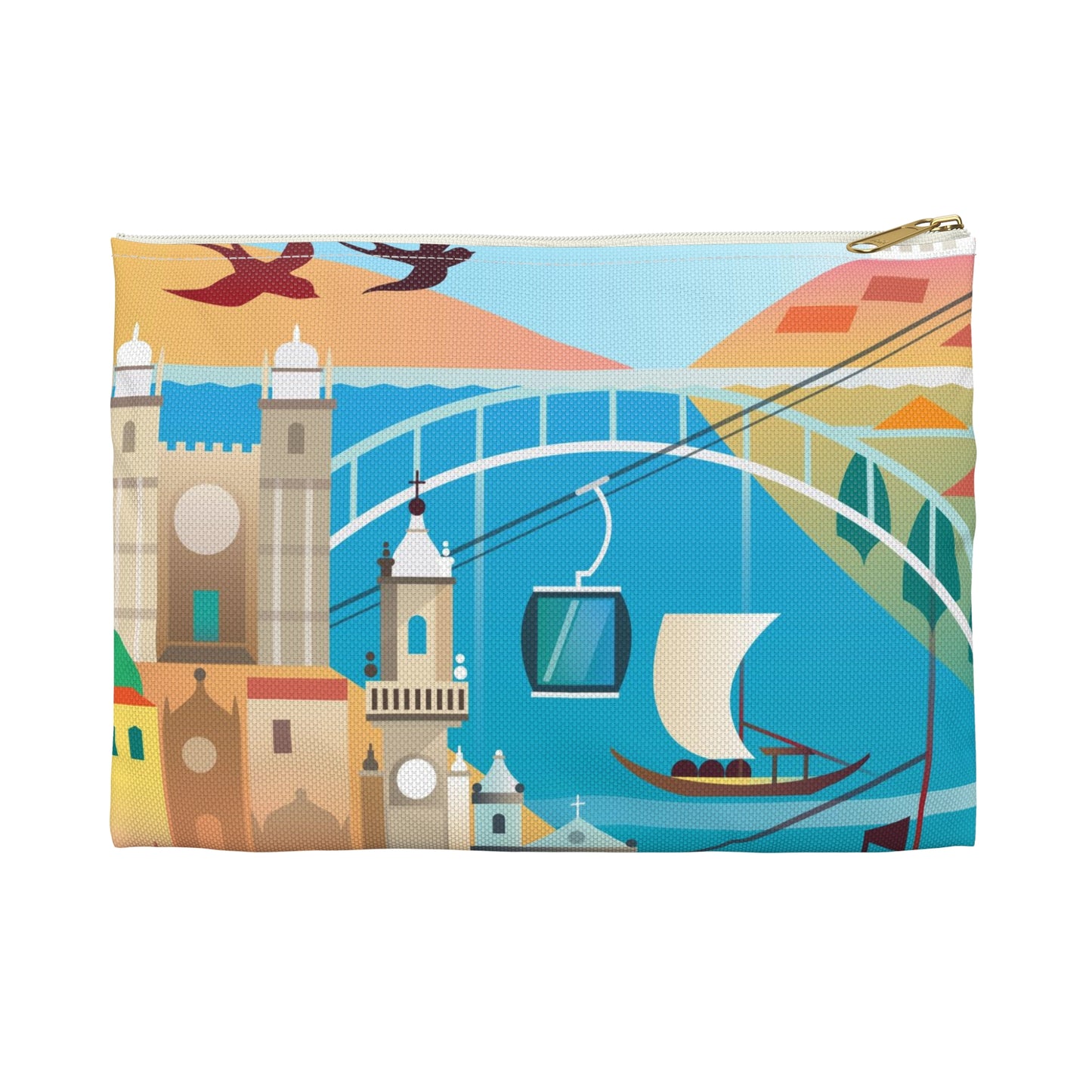 Pochette zippée Porto