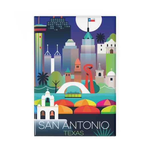 SAN ANTONIO KÜHLSCHRANKMAGNET