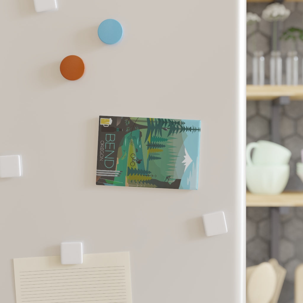 BEND REFRIGERATOR MAGNET