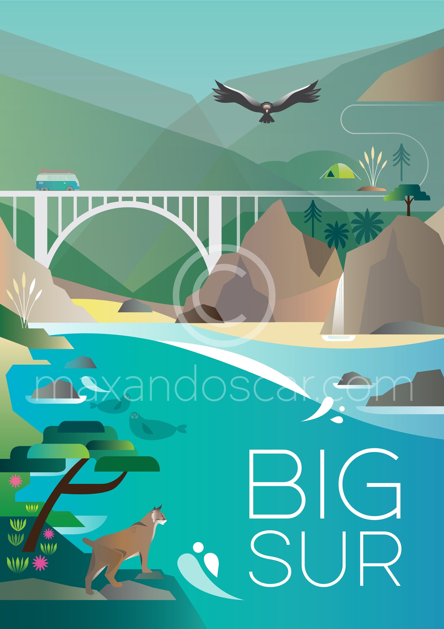 BIG SUR JIGSAW PUZZLE
