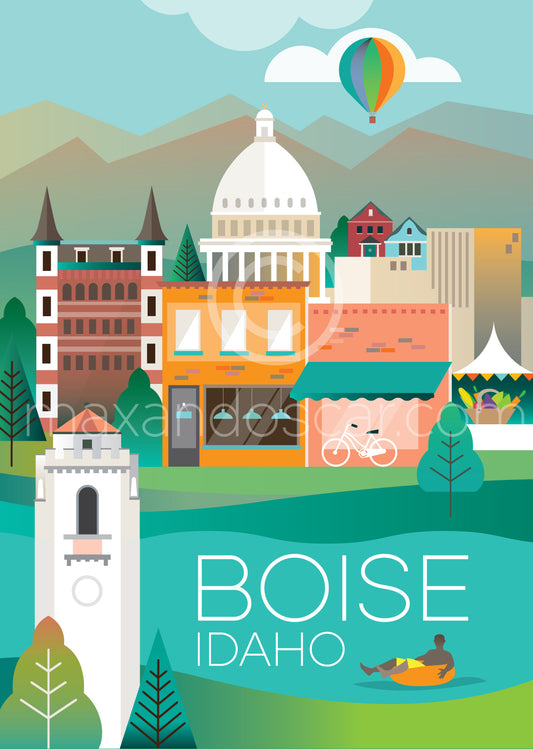 BOISE JIGSAW PUZZLE