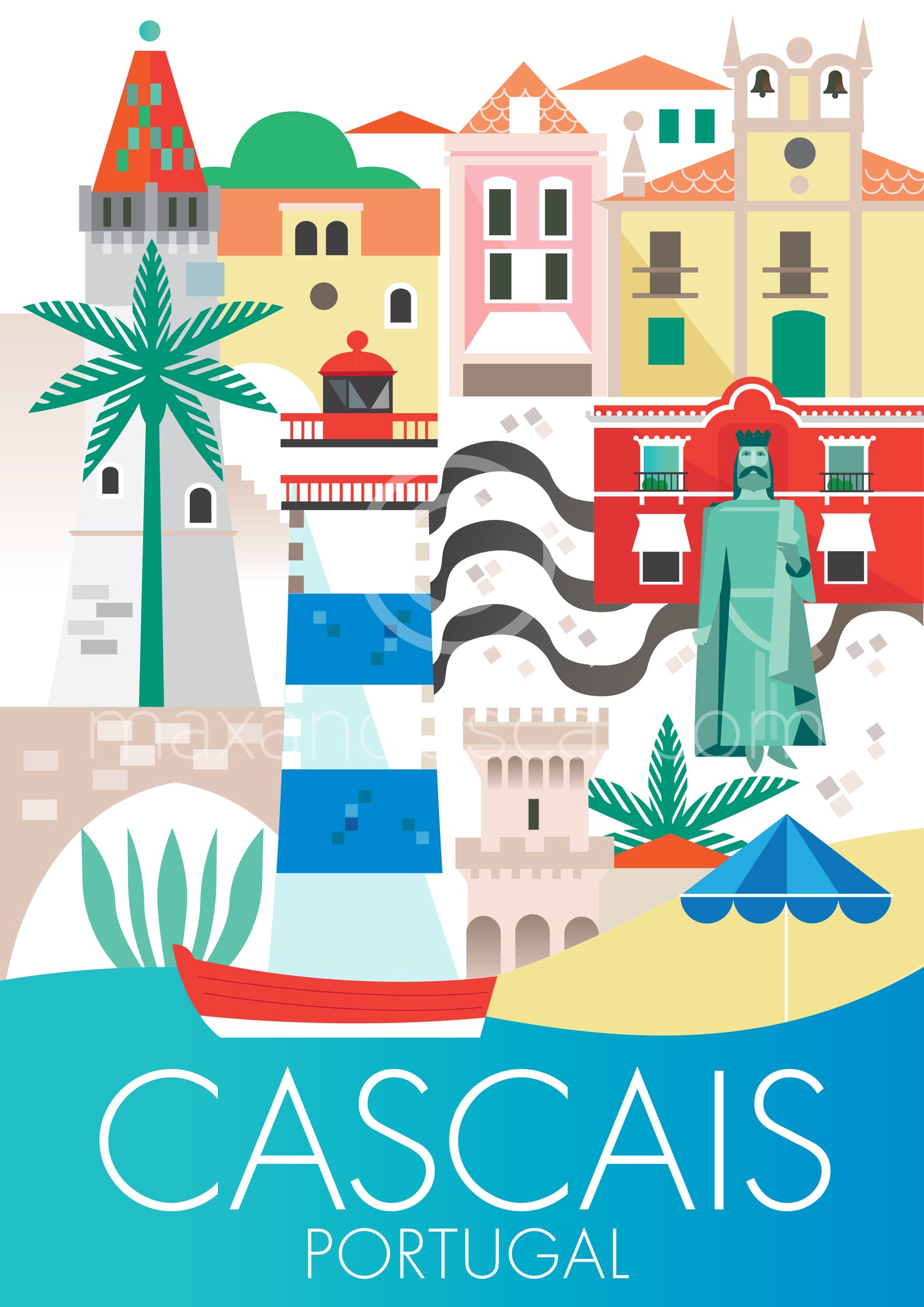 CASCAIS POSTCARD
