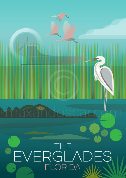 EVERGLADES NATIONAL PARK PRINT