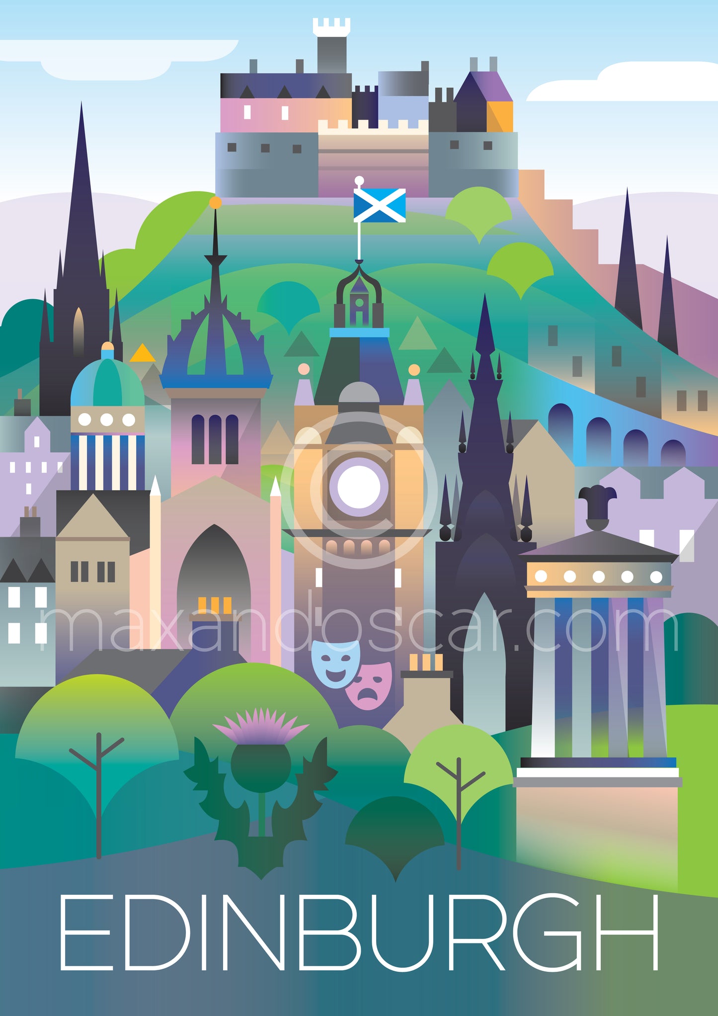 EDINBURGH JIGSAW PUZZLE