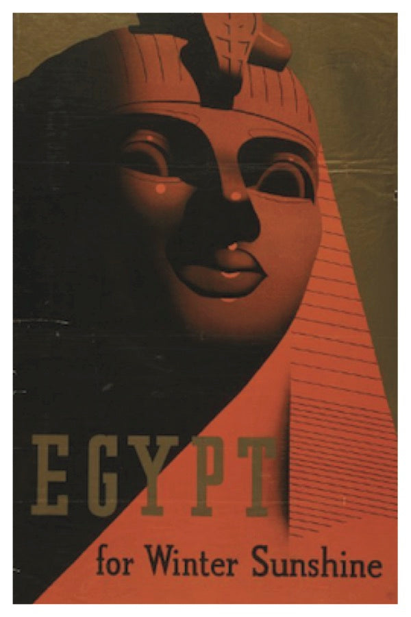 EGYPT FOR WINTER SUNSHINE POSTAL CARD