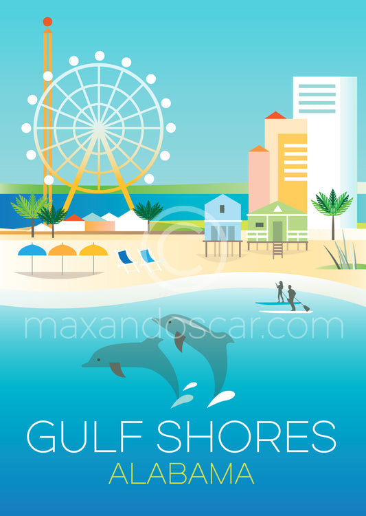 GULF SHORES JIGSAW PUZZLE