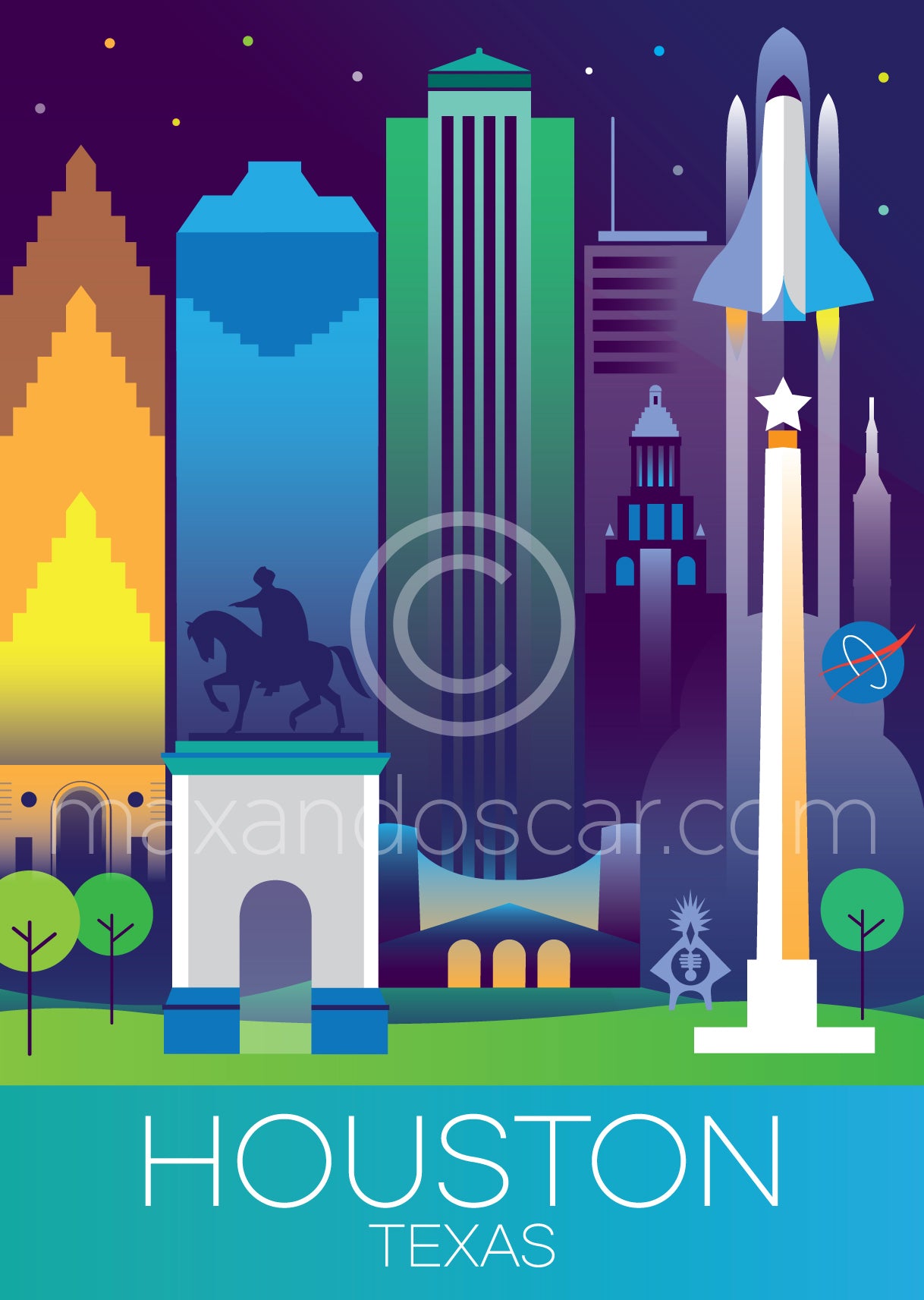 HOUSTON PRINT