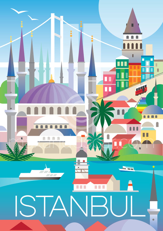 ISTANBUL POSTCARD