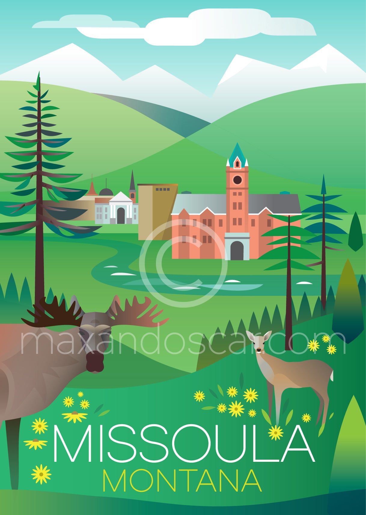 MISSOULA JIGSAW PUZZLE