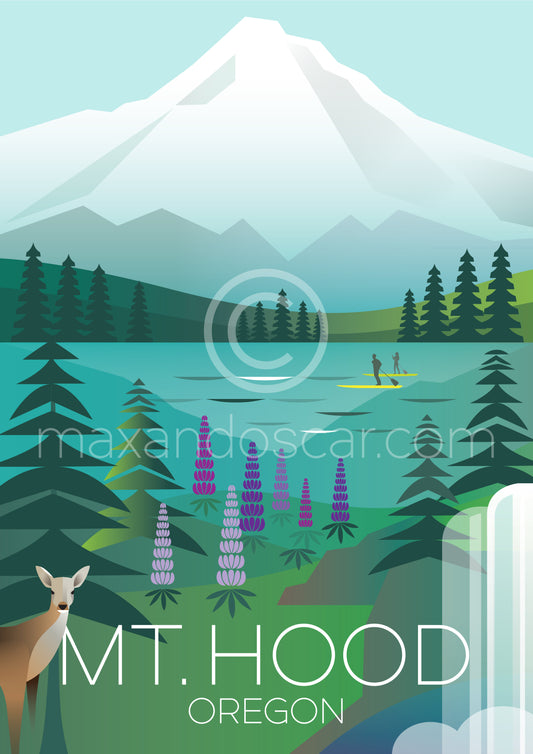 MOUNT HOOD PRINT