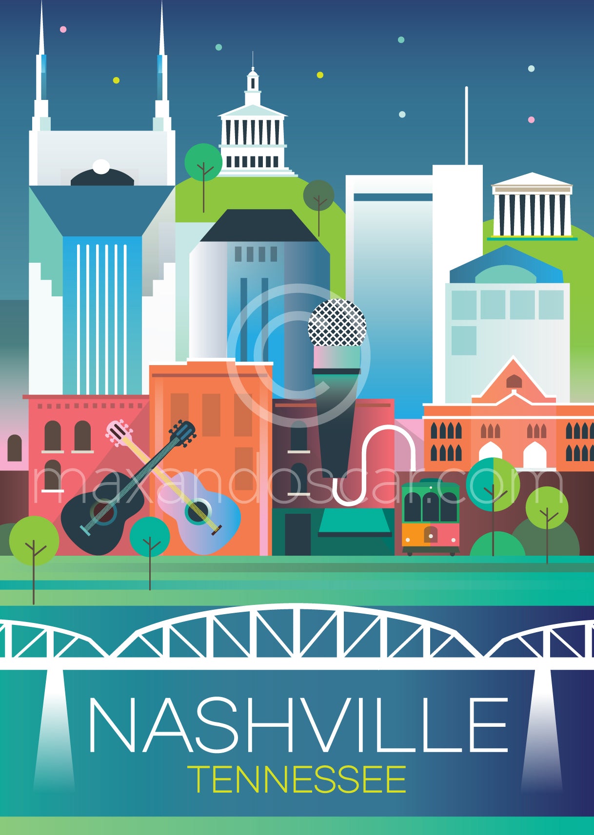 NASHVILLE PRINT