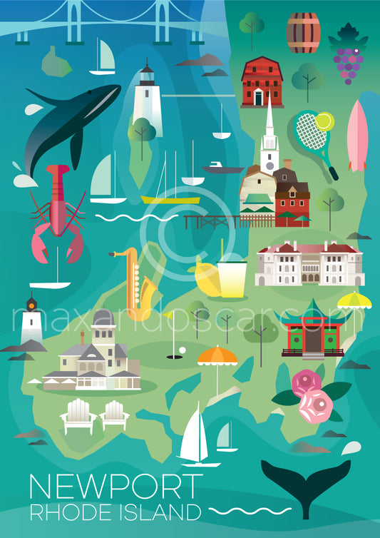 NEWPORT POSTCARD