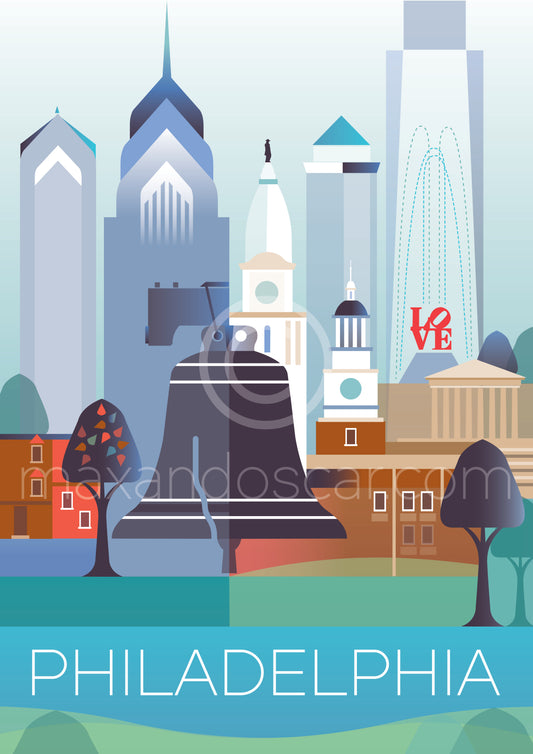 PHILADELPHIA POSTCARD