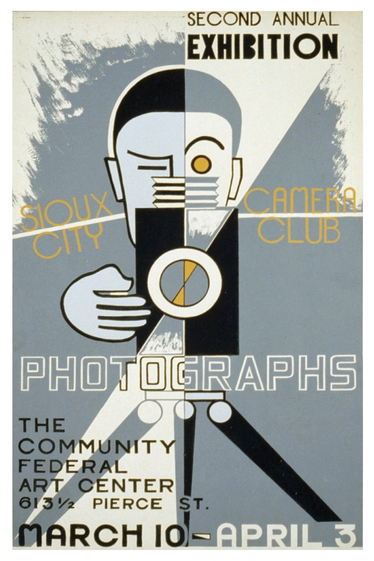 PHOTOGRAPHS SIOUX CITY CAMERA CLUB WPA POSTAL CARD