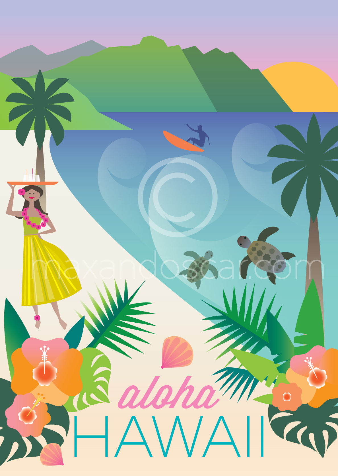 HAWAII PRINT