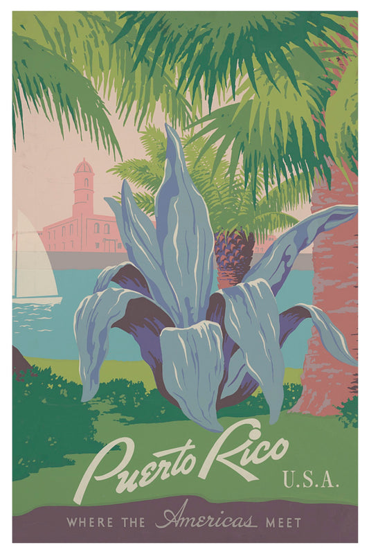 PUERTO RICO WPA POSTAL CARD