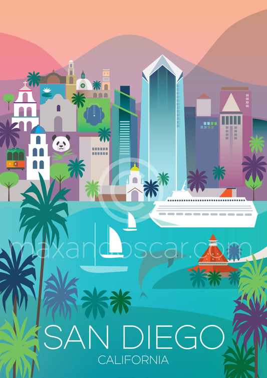 SAN DIEGO JIGSAW PUZZLE