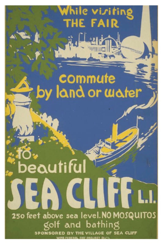 SEA CLIFF LONG ISLAND POSTAL CARD