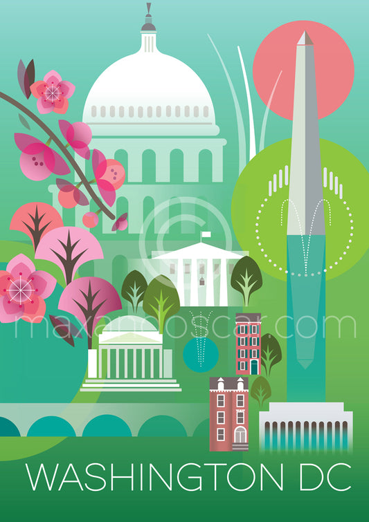 WASHINGTON, DC POSTCARD
