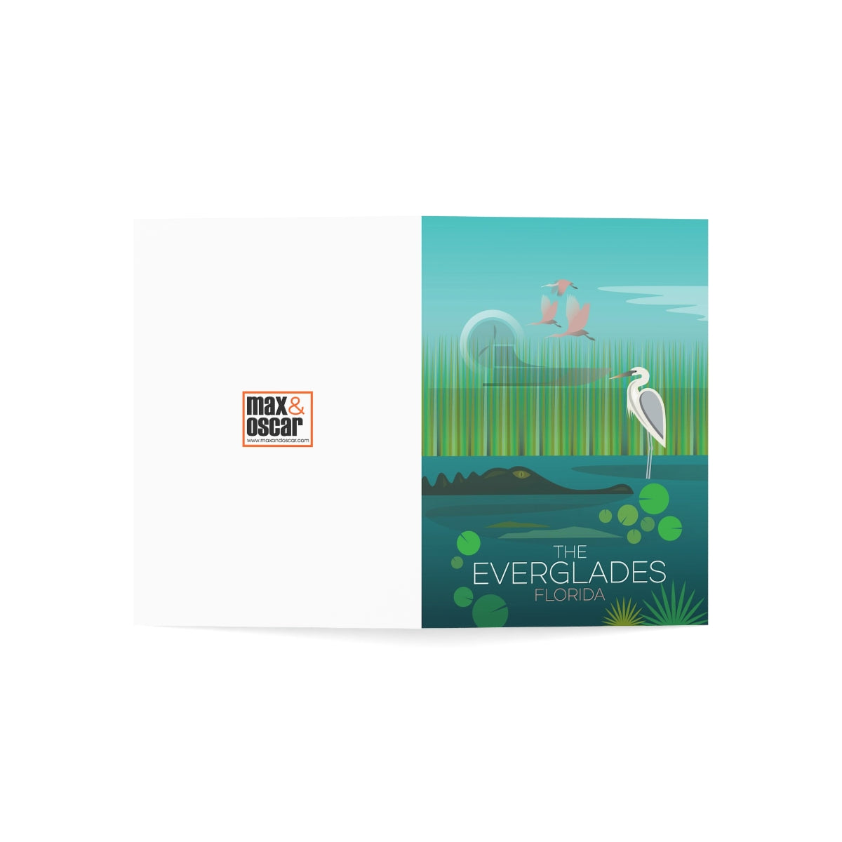 Everglades National Park Folded Matte Notecards + Envelopes (10pcs)