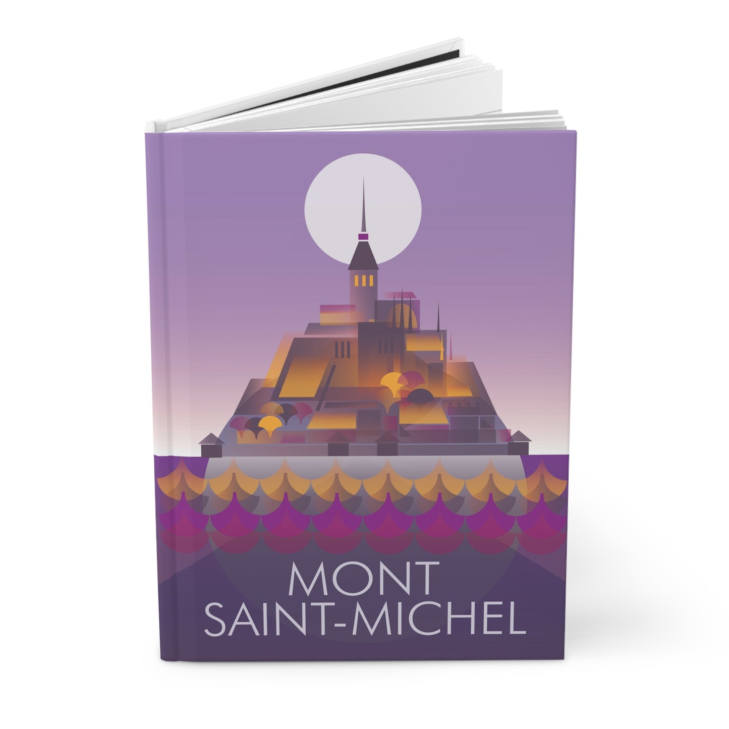 Mont Saint-Michel Hardcover Journal