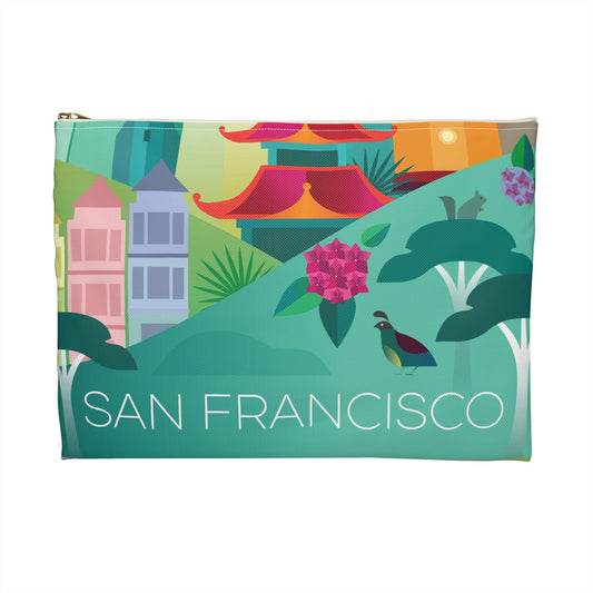 Pochette zippée San Francisco