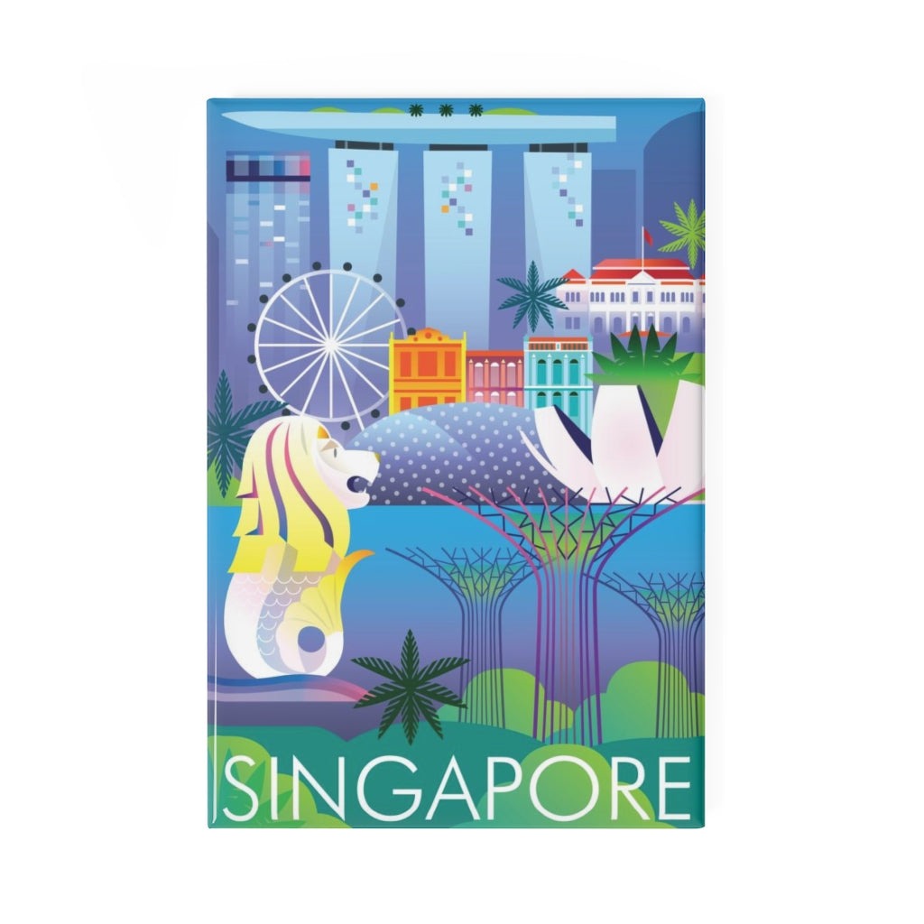 SINGAPORE REFRIGERATOR MAGNET