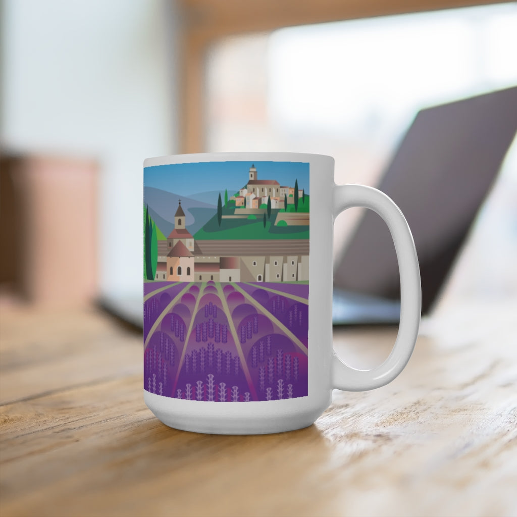 LE LUBERON 15 OZ CERAMIC MUG